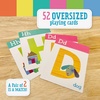 image:imagePeaceable Kingdom Alphabet Go Fish Letter Matching Card Game with 52 Oversized Cards Card Games for Kids Ages 4 2 to 6 Players