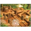 image:imagePeaceable Kingdom Ancient Ruins Seek and Find Puzzle 100 Pieces Included Blacklight  Large Jigsaw Puzzle Gift for Kids Ages 6  Ancient Hidden City