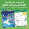 image:imagePeaceable Kingdom Animals Sticker Activity Book  200 Colorful Stickers 38 Pages of Coloring Puzzles amp Reusable Puffy Sticker Scenes for Ages 3