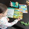 image:imagePeaceable Kingdom Animals Sticker Activity Book  200 Colorful Stickers 38 Pages of Coloring Puzzles amp Reusable Puffy Sticker Scenes for Ages 3