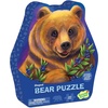 image:imagePeaceable Kingdom BearShaped Puzzle 251 Pieces with 15 Fun Shapes  Large Jigsaw Puzzle Gift for Kids amp Teens Ages 8  Bear