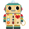 image:imagePeaceable Kingdom Blinkity Bot Light Up Busy Board for Toddlers Montessori Wooden Toy