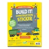 image:imagePeaceable Kingdom Build It Construction Sticker Activity Book  Reusable Sticker Play Set with 200 ConstructionThemed Stickers Ages 3