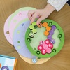 image:imagePeaceable Kingdom Color Clue Caterpillars  Magnetic Puzzles for Kids Ages 4 and Up