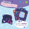image:imagePeaceable Kingdom Cosmic Space Cootie Catcher Valentines for Kids Set of 28 Educational Classroom Gifts Fun School Exchange Cards with Motivational Sayings and Envelopes Ages 4Cosmic Space Cootie Catcher Cards