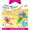 image:imagePeaceable Kingdom Cosmic Space Cootie Catcher Valentines for Kids Set of 28 Educational Classroom Gifts Fun School Exchange Cards with Motivational Sayings and Envelopes Ages 4Fidget Spinner Pencil Toppers