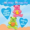 image:imagePeaceable Kingdom Cosmic Space Cootie Catcher Valentines for Kids Set of 28 Educational Classroom Gifts Fun School Exchange Cards with Motivational Sayings and Envelopes Ages 4Gummy Bear Scratch and Sniff Scented Candy Heart Valentines