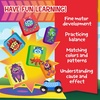 image:imagePeaceable Kingdom Crash Monsters Toddler Game  Learning Toys for 2 Year Olds and up Preschool Games Toddler Board Games  Develops Fine Motor Skills Color Matching Stacking Blocks
