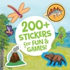 image:imagePeaceable Kingdom Dinosaur Sticker Activity Book  Reusable Sticker Scenes for Kids Ages 3 and Up Includes 200 Stickers