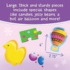 image:imagePeaceable Kingdom Easter Bunny Scratch and Sniff Puzzle 76 Pieces  Large Scented Jigsaw Puzzle Gift for Toddlers and Kids Ages 5  Easter Fun