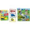 image:imagePeaceable Kingdom Floor Puzzle and Matching Game 2 in 1 Educational Activity for Kids 2 Years and Up  Trucks