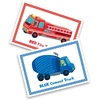 image:imagePeaceable Kingdom Floor Puzzle and Matching Game 2 in 1 Educational Activity for Kids 2 Years and Up  Trucks