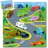 image:imagePeaceable Kingdom Floor Puzzle and Matching Game 2 in 1 Educational Activity for Kids 2 Years and Up  Trucks