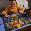 image:imagePeaceable Kingdom Gnome Seek and Find Puzzle 100 Pieces Included Blacklight  Large Jigsaw Puzzle Gift for Kids Ages 6  Gnomes at Night
