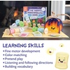 image:imagePeaceable Kingdom Happy Marshmallow Toddler Game  Develops Fine Motor Skills and Color Matching for Kids Ages 2 and Up