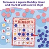 image:imagePeaceable Kingdom Holiday Bingo  4 Holiday Themes Up to 28 Players  Valentines Day St Patricks Day Halloween amp Christmas  Complete Bingo Set with Boards Chips amp Tokens