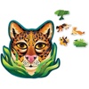image:imagePeaceable Kingdom JaguarShaped Puzzle 251 Pieces with 15 Fun Shapes  Large Jigsaw Puzzle Gift for Kids amp Teens Ages 8  Jaguar