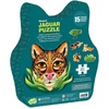 image:imagePeaceable Kingdom JaguarShaped Puzzle 251 Pieces with 15 Fun Shapes  Large Jigsaw Puzzle Gift for Kids amp Teens Ages 8  Jaguar