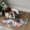 image:imagePeaceable Kingdom Jumbo Dinosaur Floor Puzzle 51 Pieces  Large Jigsaw Puzzle Gift for Toddlers and Kids Ages 5  Shiny DinosaurPuppy