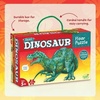 image:imagePeaceable Kingdom Jumbo Dinosaur Floor Puzzle 51 Pieces  Large Jigsaw Puzzle Gift for Toddlers and Kids Ages 5  Shiny DinosaurTRex