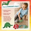 image:imagePeaceable Kingdom Jumbo Dinosaur Floor Puzzle 51 Pieces  Large Jigsaw Puzzle Gift for Toddlers and Kids Ages 5  Shiny DinosaurTRex