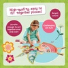 image:imagePeaceable Kingdom Jumbo Fairy Floor Puzzle 50 Pieces  Large Jigsaw Puzzle Gift for Toddlers and Kids Ages 5  Shimmery FairyFairy