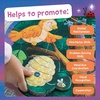 image:imagePeaceable Kingdom Jumbo Fairy Floor Puzzle 50 Pieces  Large Jigsaw Puzzle Gift for Toddlers and Kids Ages 5  Shimmery FairyOwl
