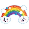 image:imagePeaceable Kingdom Jumbo Fairy Floor Puzzle 50 Pieces  Large Jigsaw Puzzle Gift for Toddlers and Kids Ages 5  Shimmery FairyRainbow