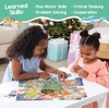 image:imagePeaceable Kingdom Jumbo Mermaid Floor Puzzle 100 Pieces  Large Jigsaw Puzzle Gift for Toddlers and Kids Ages 5  Shimmery Festive Mermaids