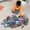 image:imagePeaceable Kingdom Jumbo Racecar Floor Puzzle 48 Pieces  Large Jigsaw Puzzle Gift for Toddlers and Kids Ages 35  Shiny Racecar