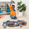 image:imagePeaceable Kingdom Jumbo Racecar Floor Puzzle 48 Pieces  Large Jigsaw Puzzle Gift for Toddlers and Kids Ages 35  Shiny Racecar