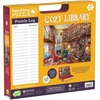 image:imagePeaceable Kingdom Library Pass Along Puzzle 500 Pieces with Log on Box  Large Jigsaw Puzzle Gift for Kids amp Teens Ages 8  Cozy Library