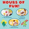 image:imagePeaceable Kingdom Math Sandwich Game Preschool Math Games for Kids Ages 3 and Up  Includes 100 Felt Food Pieces 10 Menu Cards Dry Erase Marker amp Guest Check Tablet for Pretend Restaurant Play