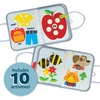 image:imagePeaceable Kingdom My Busy Tote  Soft Busy Book for Toddlers MontessoriInspired Sensory Learning Toy with 10 Fine Motor Activities  Portable OntheGo Activity Tote for Ages 18 Months