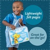 image:imagePeaceable Kingdom My Busy Tote  Soft Busy Book for Toddlers MontessoriInspired Sensory Learning Toy with 10 Fine Motor Activities  Portable OntheGo Activity Tote for Ages 18 Months