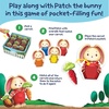 image:imagePeaceable Kingdom Patchs Pockets Color Matching Game for Toddlers  Fun Bunny amp Carrot Game  Develops Fine Motor Skills amp Color Recognition in 2 Year Olds