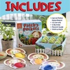 image:imagePeaceable Kingdom Patchs Pockets Color Matching Game for Toddlers  Fun Bunny amp Carrot Game  Develops Fine Motor Skills amp Color Recognition in 2 Year Olds