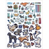 image:imagePeaceable Kingdom Pets Sticker Activity Book  200 Colorful Stickers 38 Pages of Coloring Puzzles amp Reusable Puffy Sticker Scenes for Ages 3