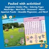 image:imagePeaceable Kingdom Pets Sticker Activity Book  200 Colorful Stickers 38 Pages of Coloring Puzzles amp Reusable Puffy Sticker Scenes for Ages 3