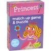 image:imagePeaceable Kingdom Press Princess 2in1 Match Up Memory Game amp Floor Puzzle 24 Piece