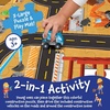 image:imagePeaceable Kingdom Puzzle and Play Construction Site  48Piece Puzzle Includes 3 Wooden Construction Vehicles  Great for Home or Classroom Use  for Kids Ages 3 amp Up