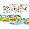 image:imagePeaceable Kingdom Reusable Sticker Totes My Pet Puppy  2 sticker scenes amp over 65 reusable cling stickers in a carry tote  Great for trips errands amp on the go  Fun quiet time activity for kids