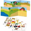 image:imagePeaceable Kingdom Reusable Sticker Totes On The Farm  2 Sticker Scenes amp 50 Reusable Cling Stickers in a Carry Tote  Great for Trips Errands amp on the go  Fun Quiet time Activity for Kids