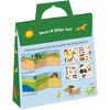 image:imagePeaceable Kingdom Reusable Sticker Totes On The Farm  2 Sticker Scenes amp 50 Reusable Cling Stickers in a Carry Tote  Great for Trips Errands amp on the go  Fun Quiet time Activity for Kids