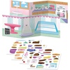 image:imagePeaceable Kingdom Reusable Sticker Totes Sweet Shoppe  2 Sticker Scenes amp Over 80 Reusable Cling Stickers in a Carry Tote  Great for Trips Errands amp on the go  Fun Quiet time Activity for Kids