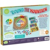 image:imagePeaceable Kingdom Round the Mountain Cooperative Board Game for Kids  Color Matching Train Game with Wooden Pieces No Reading Required Ages 3 24 Players