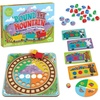image:imagePeaceable Kingdom Round the Mountain Cooperative Board Game for Kids  Color Matching Train Game with Wooden Pieces No Reading Required Ages 3 24 Players