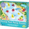 image:imagePeaceable Kingdom Scratch amp Sniff Puzzles  Fruity Pool Party  77pc Sensory Puzzle for Kids Ages 5 amp up  Banana Strawberry amp Pineapple scents  Great for classrooms