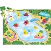 image:imagePeaceable Kingdom Scratch amp Sniff Puzzles  Fruity Pool Party  77pc Sensory Puzzle for Kids Ages 5 amp up  Banana Strawberry amp Pineapple scents  Great for classrooms