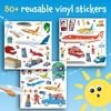 image:imagePeaceable Kingdom Sticker Fun At the Airport Reusable Sticker Tote